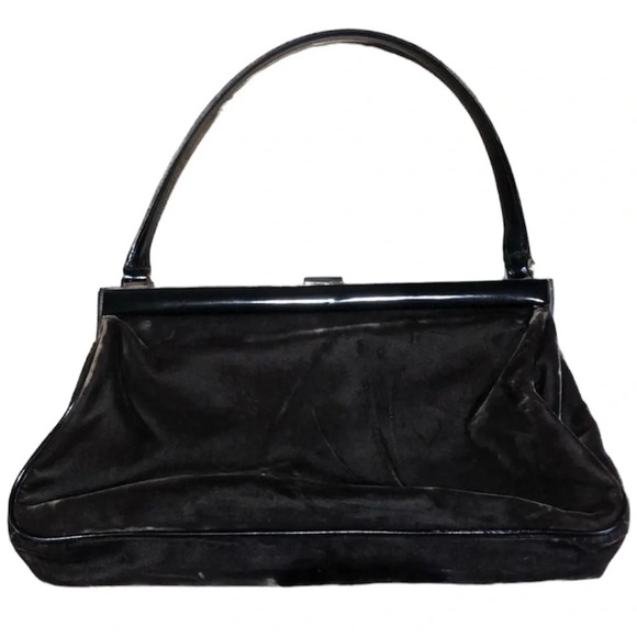 Timeless Dolce & Gabbana Brown Suede Bag - Picture 1 of 7